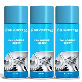 Divortex 400 ml Güçlü Pas Sökücü Sprey