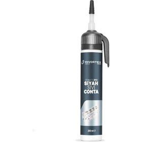 Divortex RTV 200 ml Siyah Sıvı Conta