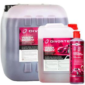 Divortex Wash Berry 473 ml PH Nötr Oto Şampuanı