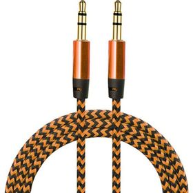 Diwu Aux Stereo 3.5 mm Bakır Data Ses Örgü Kablo