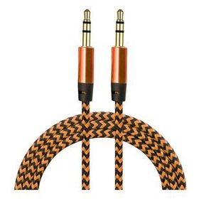Diwu Aux Stereo 3.5 mm Bakır Data Ses Örgü Kablo