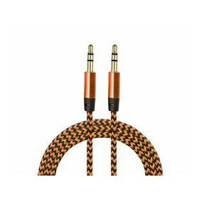 Diwu Aux Stereo 3.5 mm Bakır Data Ses Örgü Kablo