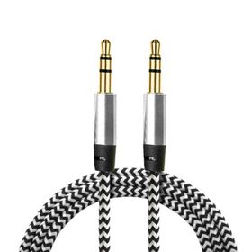 Diwu Aux Stereo 3.5 mm Beyaz Data Ses Örgü Kablo