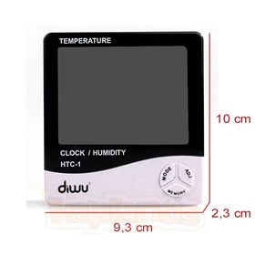 Diwu HTC-1 Saatli Termometre