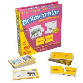 Dıy Toy 1390 Eğlenceli Bul Zıt Kavramlar Çocuk Oyun Seti
