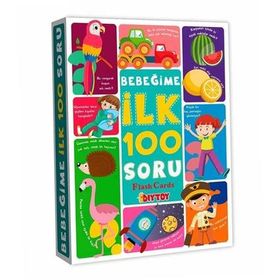 Dıy Toy 1637256 Bebeğime İlk 100 Soru Eğitici Oyuncak