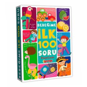 Dıy Toy 1637256 Bebeğime İlk 100 Soru Eğitici Oyuncak