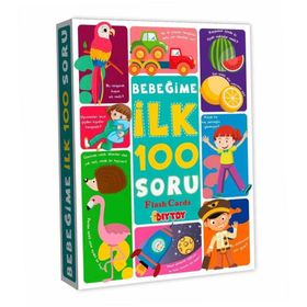 Dıy Toy 1637256 Bebeğime İlk 100 Soru Eğitici Oyuncak