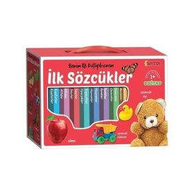 Dıy Toy 2090 İlk Kütüphanem İlk Sözcükler 8'li Mini Kitap Seti