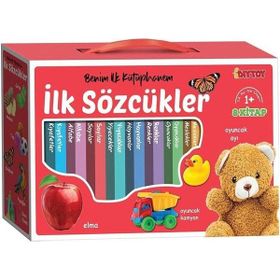 Dıy Toy 2090 İlk Kütüphanem İlk Sözcükler 8'li Mini Kitap Seti