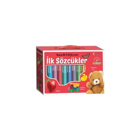 Dıy Toy 2090 İlk Kütüphanem İlk Sözcükler 8'li Mini Kitap Seti