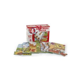 Dıy Toy 2488 Mevsimler Süper Renkli Puzzle
