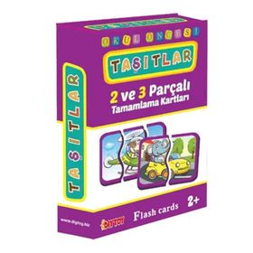 Dıy Toy 7192 Flash Cards Taşıtlar