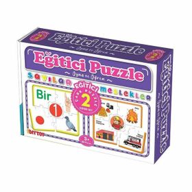 Dıy Toy 7193 Çark Sayılar Puzzle