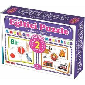 Dıy Toy 7193 Çark Sayılar Puzzle