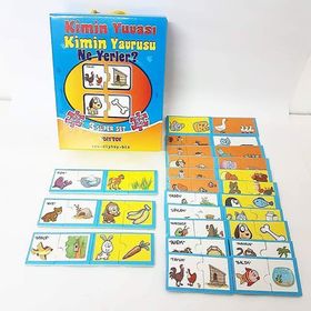 Dıy Toy 8513 Kimin Yuvası Puzzle