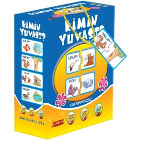 Dıy Toy 8513 Kimin Yuvası Puzzle