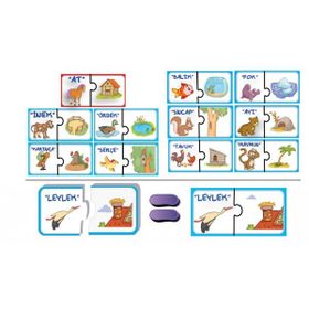 Dıy Toy 8513 Kimin Yuvası Puzzle