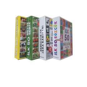 Dıy Toy Bebeğimin İlk Zeka Kartları 4'lü Set