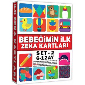 Dıy Toy Eğitici Kartlar 6-12 Ay Erken Eğitim Zeka Kartı