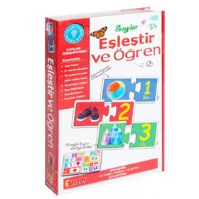 Diy-Toy Eşleştir Öğren Sayılar