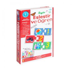 Diy-Toy Eşleştir Öğren Sayılar