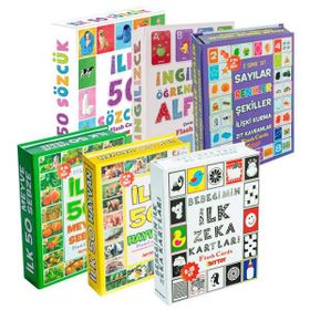 Diy-Toy Flash Cards 6 Adet Eğitim Seti