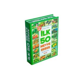 Dıy Toy Flash Cards İlk 50 Meyve Sebze