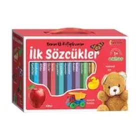 Dıy Toy İlk Kütüphanem-İlk Sözcükler 8'li Mini Kitap Seti
