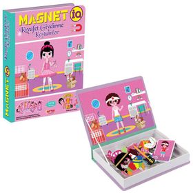 Dıy Toy Magnetik Kıyafet Giydirme Kostümler