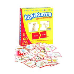 Dıy Toy Okul Öncesi İlişki Kurma Eğlenceli Bulmacalar
