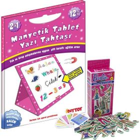 Diy Toys Pembe Manyetik Tablet Yazi Tahtasi
