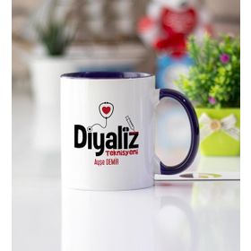 Diyaliz Teknisyeni Lacivert Kupa Bardak