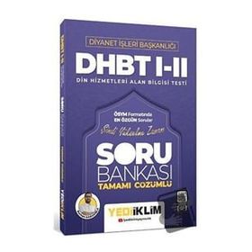 Diyanet İşleri Başkanlığı DHBT I-II Tamamı Çözümlü Soru Bankası Yediiklim Yayınları
