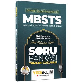 Diyanet İşleri Başkanlığı MBSTS Tamamı Çözümlü Soru Bankası Yediiklim Yayınları