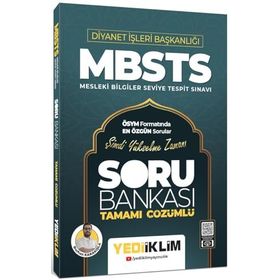 Diyanet İşleri Başkanlığı MBSTS Tamamı Çözümlü Soru Bankası Yediiklim Yayınları