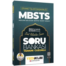 Diyanet İşleri Başkanlığı MBSTS Tamamı Çözümlü Soru Bankası Yediiklim Yayınları