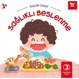 Diyanet Vakfı Yayınları Hareketli Kitap 3D Küçük Kaşif Sağlıklı Beslenme