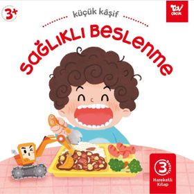 Diyanet Vakfı Yayınları Hareketli Kitap 3D Küçük Kaşif Sağlıklı Beslenme