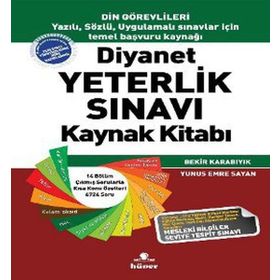 DIYANET YETERLIK SINAVI KAYNAK KİTABI - BEKIR KARABIYIK;YUNUS EMRE SAYAN