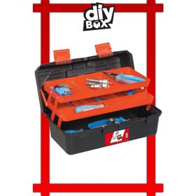 Diybox Raflı Serisi 20 inç Organizerli Raflı Balıkçı Takım Çantası