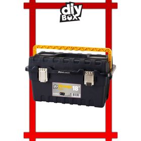 Diybox Strongo 18 inç Black Organizerli Takım Çantası