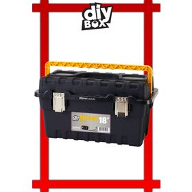 Diybox Strongo 18 inç Black Organizerli Takım Çantası
