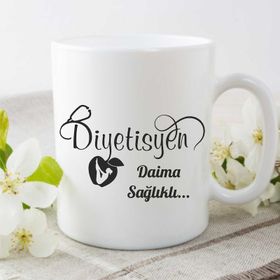 Diyetisyen Baskılı Kupa
