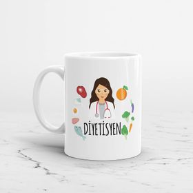 Diyetisyen Baskılı Kupa