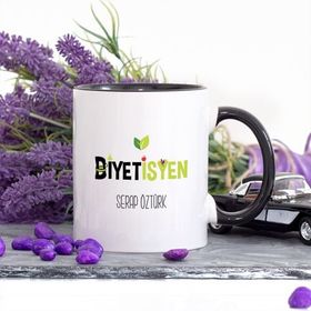 Diyetisyen Lacivert Kupa Bardak