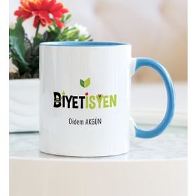 Diyetisyen-Mavi Kupa Bardak