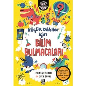 Diyojen Yayıncılık Küçük Dahiler İçin Bilim Bulmacaları Zihin Geliştirici 101 Zeka Oyunu