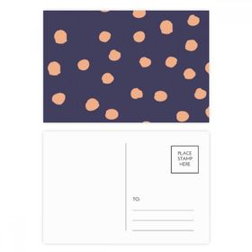 Dıythinker 14x9 cm 20 Adet Renkli Boya Noktası Soyut Bitkiler Ar Kartpostal Seti