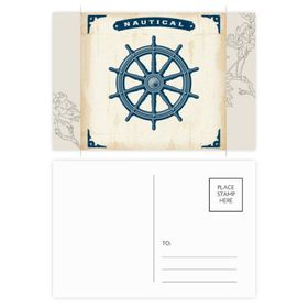 Dıythinker 14x9 cm 20 Adet Renkli Dümen Keşif Askeri Okyanus Ordu Çiçek Kartpostal Seti